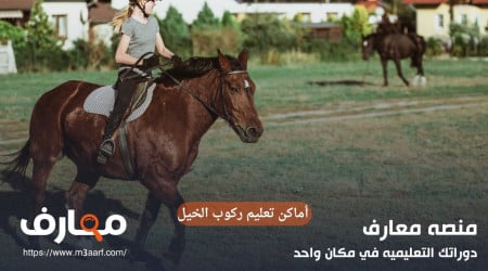 اماكن تعليم ركوب الخيل